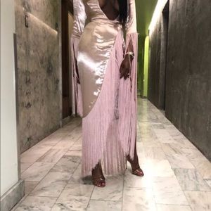 House of CB fringe dress worn once size Xs